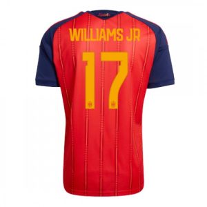 Španielsko futbalové dresy MS 2026 Domáci Nico Williams #17