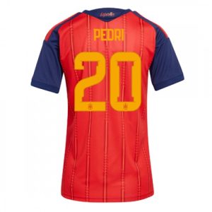 Ženy Futbalový Dres Španielsko MS 2026 Domáci Pedri Gonzalez #20