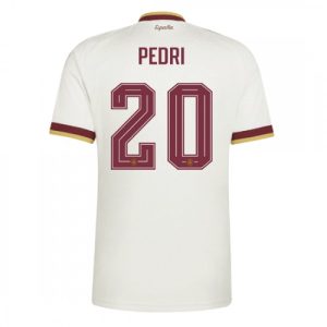 Španielsko futbalové dresy MS 2026 Pedri Gonzalez #20 Vonkajší