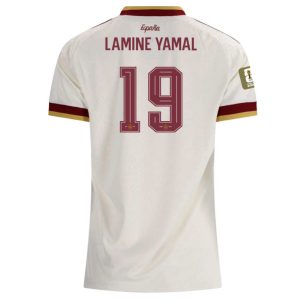 Ženy Futbalový Dres Španielsko Preč MS 2026 Lamine Yamal 19 s MS-Patch