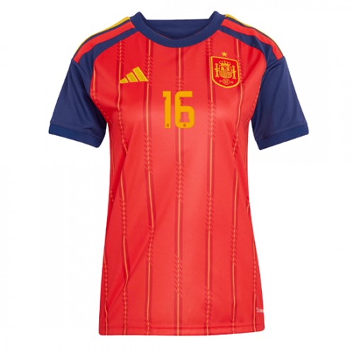 Ženy Futbalový Dres Španielsko MS 2026 Domáci Rodri Hernandez #16 2 Ženy Futbalový Dres Španielsko MS 2026 Domáci Rodri Hernandez #16 – Obrázok 2