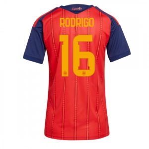 Ženy Futbalový Dres Španielsko MS 2026 Domáci Rodri Hernandez #16