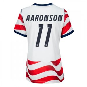 Ženy Futbalový Dres Spojené štáty MS 2026 Brenden Aaronson #11 Domáci Krátky Rukáv