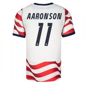 Futbalové dresy Spojené štáty MS 2026 Brenden Aaronson #11 Domáci
