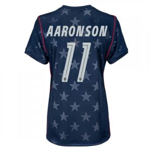 Ženy Futbalový Dres Spojené štáty MS 2026 Brenden Aaronson #11 Vonkajší Krátky Rukáv