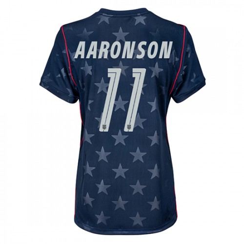Ženy Futbalový Dres Spojené štáty MS 2026 Brenden Aaronson #11 Vonkajší Krátky Rukáv 1 Ženy Futbalový Dres Spojené štáty MS 2026 Brenden Aaronson #11 Vonkajší Krátky Rukáv