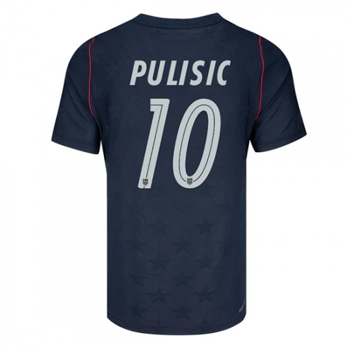 Futbalové dresy Spojené štáty MS 2026 Christian Pulisic #10 Vonkajší Krátky Rukáv 1 Futbalové dresy Spojené štáty MS 2026 Christian Pulisic #10 Vonkajší Krátky Rukáv