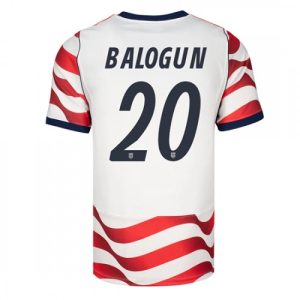 Futbalové dresy Spojené štáty MS 2026 Folarin Balogun #20 Domáci