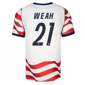 Futbalové dresy Spojené štáty MS 2026 Timothy Weah #21 Domáci