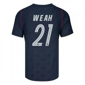 Futbalové dresy Spojené štáty MS 2026 Timothy Weah #21 Vonkajší Krátky Rukáv