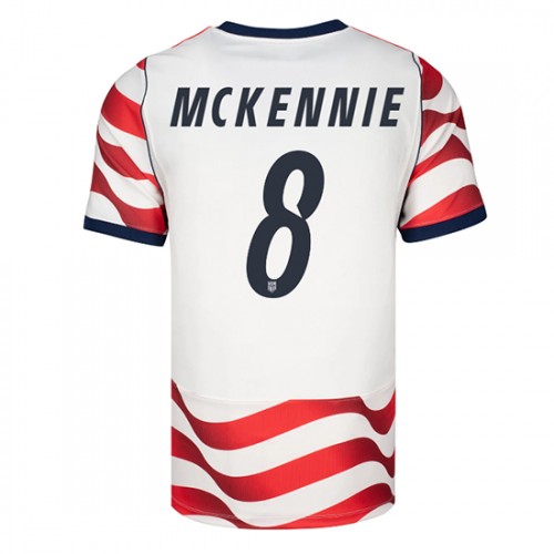 Futbalové dresy Spojené štáty MS 2026 Weston McKennie #8 Domáci 1 Futbalové dresy Spojené štáty MS 2026 Weston McKennie #8 Domáci