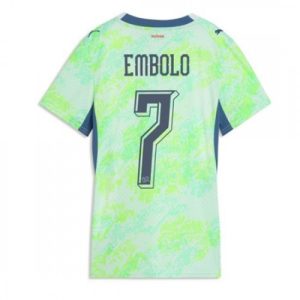 Futbalový Dres Švajčiarsko MS 2026 Vonkajší Breel Embolo #7 Ženy