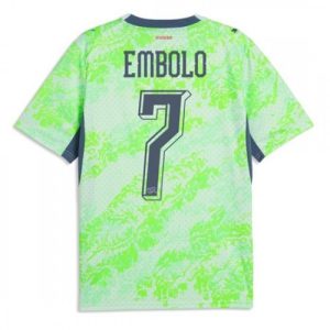 Futbalové dresy Švajčiarsko MS 2026 Breel Embolo #7 Vonkajší