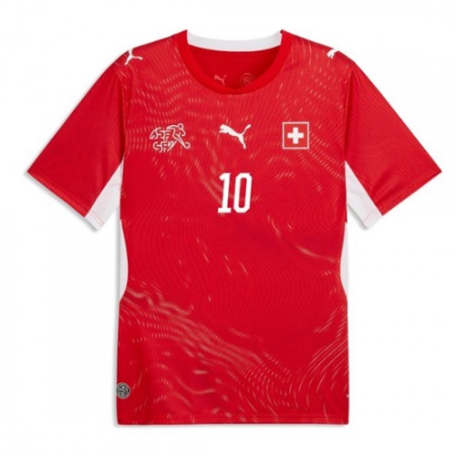 Futbalové dresy Švajčiarsko MS 2026 Domáci Granit Xhaka #10 2 Futbalové dresy Švajčiarsko MS 2026 Domáci Granit Xhaka #10 – Obrázok 2