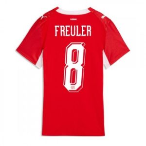 Futbalový Dres Švajčiarsko MS 2026 Domáci Remo Freuler #8 Ženy