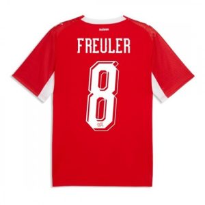 Futbalové dresy Švajčiarsko MS 2026 Domáci Remo Freuler #8