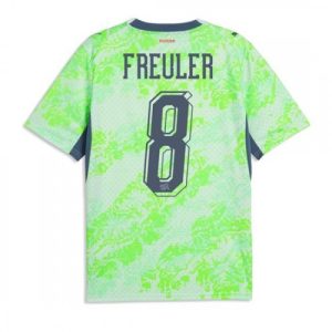 Futbalové dresy Švajčiarsko MS 2026 Remo Freuler #8 Vonkajší