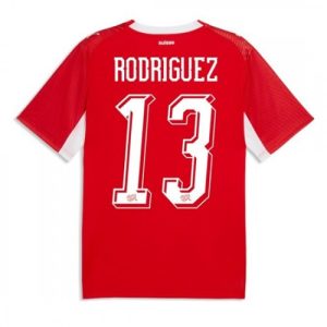 Futbalové dresy Švajčiarsko MS 2026 Domáci Ricardo Rodriguez #13