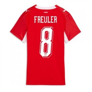 Futbalový Dres Švajčiarsko MS 2026 Domáci Remo Freuler #8 Ženy