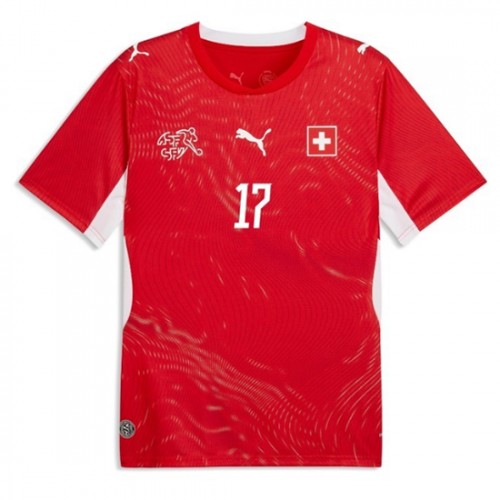 Futbalové dresy Švajčiarsko MS 2026 Domáci Ruben Vargas #17 2 Futbalové dresy Švajčiarsko MS 2026 Domáci Ruben Vargas #17 – Bild 2