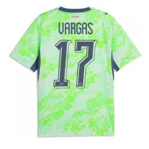 Futbalové dresy Švajčiarsko MS 2026 Ruben Vargas #17 Vonkajší