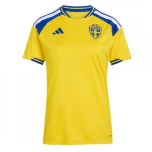 Ženy Futbalový Dres Švédsko MS 2026 Domáci Krátky Rukáv