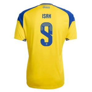Futbalový dres Švédsko MS 2026 domáci Alexander Isak 9 pánsky