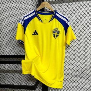 Futbalový dres Švédsko MS 2026 domáci pánsky replika