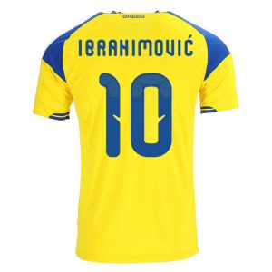 Futbalový dresy Švédsko MS 2026 domáci Zlatan Ibrahimović 10 – Pánsky