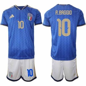 Fußballtrikots Italien WM 2026 Roberto Baggio #10 Heim Herren-Set
