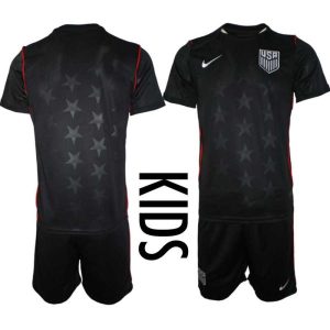 Fußballset USA Auswärtstrikot WM 2026 – Kindertrikot + Shorts