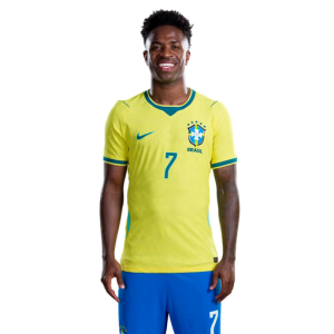 Pánsky dres Brazília MS 2026 Domáci Vinícius Júnior 7 Komplet