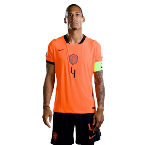 Pánsky Futbalový Dres Holandsko MS 2026 Domáci Virgil van Dijk 4 Komplet
